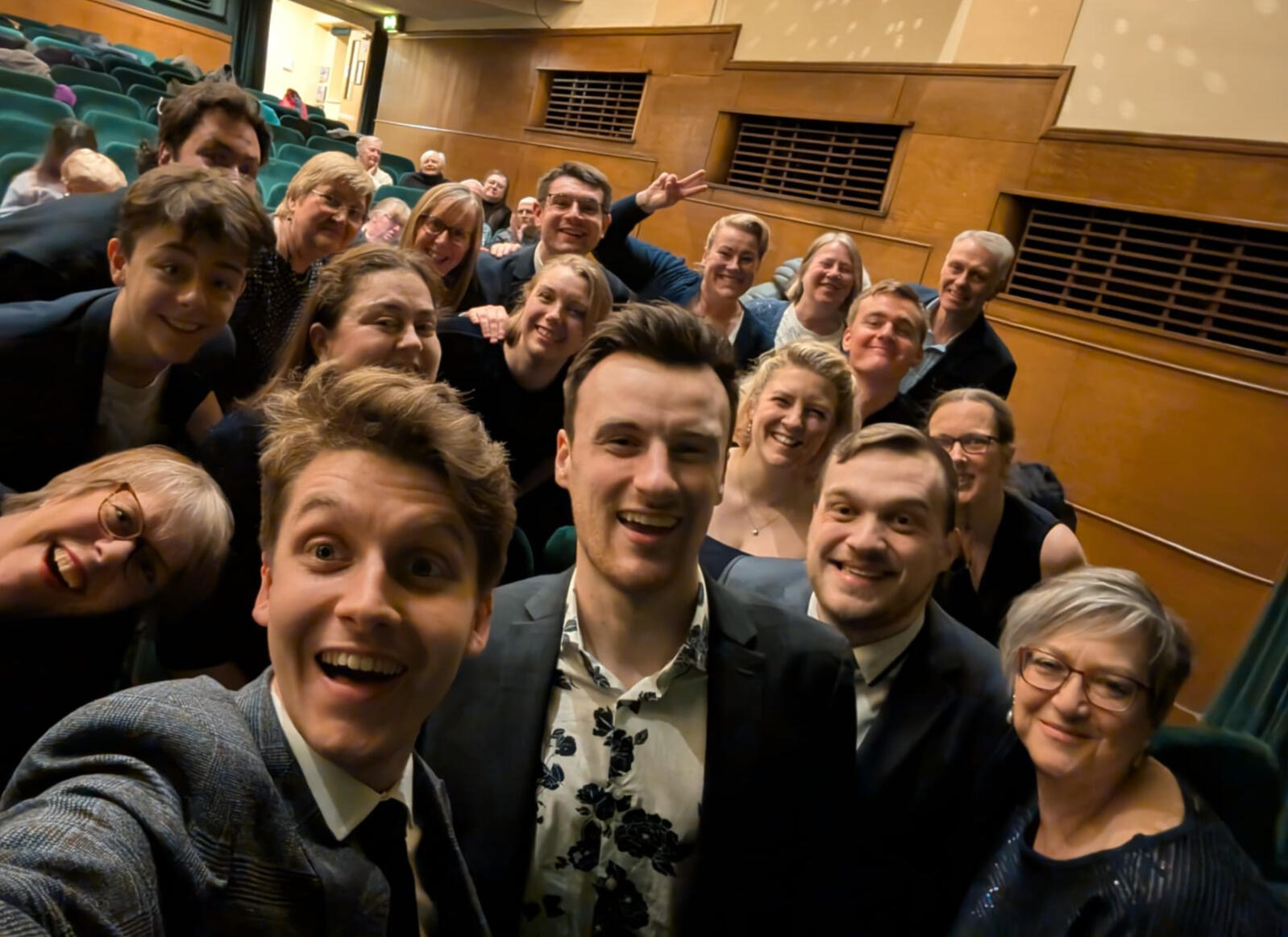 Celebrating our first public performance at the York Community Choir Festival 2025